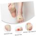 Healeved 6-Piece Toe Nail & Bunion Protector Set - Pedicure Stand, Thumb Splint, Toe Dividers - Assorted Colors - 13X6cm - Buy Online on SooperMarket.com