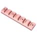 FILFEEL Professional Lipstick Mold - DIY Aluminum Alloy for Lip Balm - 6 Holes Rose Gold | eCommerce International Shipping - Buy Online on SooperMarket.com