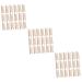FOMIYES 450 STK WOOR WOOKS POSE for hair removal hair removal Tool hair removal tool Face release wax applicator stick tool body wax strip cream applianter wax stable wooden