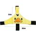Baby Carseat Head Support - Safe Headrest Band for Sleep Positioner | Toddler & Child Neck Protection Belt - Yellow - Buy Online on SooperMarket.com