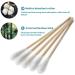 500 Pack 3.93 Inch Long Cotton Swabs with Wooden Sticks for Wound Care and Cleaning - Buy Online on SooperMarket.com