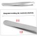 Nose Hair Tweezers Stainless Steel Round Tip Face Hair Remover Eyelash Eyebrow Tweezers Manicure Tackle - Buy Online on SooperMarket.com