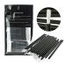 100 Pcs Disposable Makeup Lip Brushes - Soft Lipstick & Lip Gloss Applicators | Black Cosmetic Wands for Perfect Lips - Buy Online on SooperMarket.com