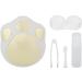 Contact lens case contact lens container plastic material convenient practical safe protection mirror appearance for individual use Gold - Buy Online on SooperMarket.com