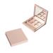 HAPINARY 2pcs Empty Eyeshadow Dish Cosmetics Palette Pans Travel Containers for Toiletries Highlighters 1 count (Pack of 1) Pink
