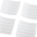 Eyelashes Adhesive Strips - Self Sticking Lashes Glue Skin Friendly Quick Stick 8 Sheets for Makeup Supplies (Black) - International Shipping Available - Buy Online on SooperMarket.com