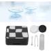 Portable Mini Contact Lens Box | Color Contact Storage Container for Travel & Office (Black & White) - Shop Now! - Buy Online on SooperMarket.com