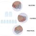 8 Pairs of Silicone Toe Spreaders for Calluses and Corns - Breathable and Stretchy Toe Sleeves for Pain Relief - 5.6x2cm - Buy Online on SooperMarket.com