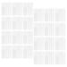 FOMIYES 40 Sheets Nail Jelly Glue Nail Double-sided Glue Nail Tip Fixing Stickers Fake Nail Sticky Glue Nail Glue Stickers Nail Art Supplies Nails Silica Gel Invisible Adhesive