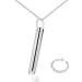 Anxiety Relief Necklace Breathing Exercise Device for Meditation Breathing Necklace for Stress Relief Claming Down Relax Panic Attack Relief