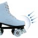 Jessie PU Leather Roller Skates for Women | Adjustable Holographic Speed Skates | Indoor/Outdoor Roller Skates for Adults & Girls Boys (Size 38) - Buy Online on SooperMarket.com
