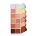 VERONNI Cream Concealer Palette  12 Colors Makeup Contour Face Contouring Cream Palette  Full Coverage Camouflage Base Foundation Makeup Palette  Professional Daily Makeup