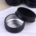 Minkissy 20 Pieces 30 ml Aluminium tin jar refillable Container Cosmetic Small tin Round Lip Balm tin can be Used for Salve Spices or Sweets - Buy Online on SooperMarket.com
