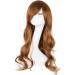YEESHEDO Women's 28 Ginger Cosplay Wig | Long Wavy Curly Auburn Hair | Heat Resistant Synthetic Wig for Ladies - Perfect for Party, Anime, Halloween Costume - Buy Online on SooperMarket.com