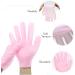 Fengyang Silicone Moisture Gloves - 2PC Pink Gel Spa Gloves for Dry Cracked Hands | Moisturizing Hand Care for Women - Buy Online on SooperMarket.com