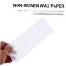 Beavorty 2pcs Double-Sided Nonwoven Wax Paper Tool - Detergent Safe White - Ideal for International Shipping - Buy Online on SooperMarket.com