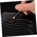 Didiseaon Eyebrow Stencil Plate Brow Template Lip Stencil Brow Practicing Tool Eyebrow Shape - Buy Online on SooperMarket.com