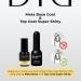 Didier Lab Premium Clear Gel Base and Top Coat Set - Long Lasting UV Gel Polish - Shellac Base Coat and No Wipe Top Coat - 2pcs Set - Buy Online on SooperMarket.com