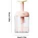 Virtcooy Foam Maker for Face Wash - Type Rotating Facial Cleanser Foaming Bottle Automatic Rebound - Detachable Facial Cleansing Tools for Travel Household Fine Foam Deep Cleansing Pink - Buy Online on SooperMarket.com