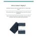 MightyNest Men's Shower Set | Oars and Alps Blue Charcoal Soap Shampoo & Conditioner | Eco-Friendly 4 Piece Bath Gift Set | Moisturizing for All Skin & Hair Types - Buy Online on SooperMarket.com