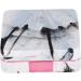 Acouto Square Contact Lens Case - Portable Marble Mirror Design for Nearsighted - Stylish Pink Color - Buy Online on SooperMarket.com