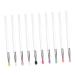 Gogogmee 10pcs Eye Shadow Brush Makeup Brush Eye Blending Brush Eyeliner Cosmetic Brush Accessories Eyes Miss