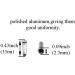 Yadaland 11.8mm Aluminum Bicycle Cable End Caps - 100 Pieces for Mountain and Road Bike Brake Tips Shifter - Buy Online on SooperMarket.com