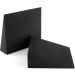 DEAYOU 2 Pack Yoga Foam Wedge Set - 13 EVA Foam Stretch Slant Boards for Lower Leg Strength & Flexibility - Squat Wedge Block for Exercise & Calf Stretching - Knee Pad, Back Support & Footrest Cushion - Black - Buy Online on SooperMarket.com
