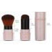 Shop Pink Retractable Kabuki Brush - Travel-Friendly Foundation & Concealer Tool for Flawless Makeup - Buy Online on SooperMarket.com