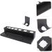 HAPINARY Curling Iron Rack Curler Wall Rack Salon Curlers Holder Blow Dryer Stand Stainless Steel Black - Buy Online on SooperMarket.com