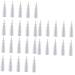 FOMIYES 60 Pcs Nasal Spray Mist Container Nose Spray Refillable Nasal Mist Sprayers Mist Cleaner Travel Spray Bottle Travel Toiletries Little Bottle Detergent The Solution Direct Injection Size 3x3pcs Whitex3pcs