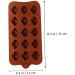 MAGICLULU 4pcs Chocolate Mold Silicone Molds Chocolates Baking Mold Silicone Cookie Molds Baking Cake Molds Chocolate DIY Molds Silicone Cake Molds DIY Cake Molds Biscuit Dessert Silica Gel - Buy Online on SooperMarket.com