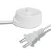 Toothbrush Charger Base Compatible with Oral b Braun Round Head Electric Toothbrush Model 3757 Replacement Charger Power Cord Portable Travel 110 V Waterproof Inductive Charging Base by Zuikn