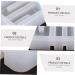 STOBOK 3pcs Pen Holder Mold Phone Stand Resin Mold Pencil Holder Resin Mold White Manual Blush - Buy Online on SooperMarket.com