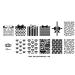 Moyou Stamping Schablone Pro XL 08 - High-Quality Nail Art Stencils for Professional Results | International Shipping Available - Buy Online on SooperMarket.com