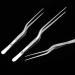 Asukohu Professional Stainless Steel Medical Tweezers Ear-Pick Tool Bending Tweezers for Ear Cleaning and Care Bend Tweezers - Buy Online on SooperMarket.com