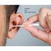 400 Count Biodegradable Wooden Cotton Swabs | Organic Double Tipped Ear Buds for Ear Wax Removal Crafts & Cleaning - Buy Online on SooperMarket.com