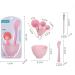Face Mask Mixing Bowl Set +50pcs Cotton Pads Plastic 6 in 1 DIY Facemask Mixing Tools Kit with Mask Bowl Stick Spatula Measuring Cup & Mask Brushes (Pink) - Buy Online on SooperMarket.com