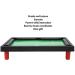 Yunir Mini Table Pool Set - High Simulation Mini Billiards Playset for Kids - 13x9.5x2.6 Inches - Buy Online on SooperMarket.com