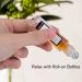 PrettyCare 10ml Essential Oil Roller Bottles | Glass Clear Perfume Containers with Extra Accessories | 4 Pack with Gold Caps for DIY Aromatherapy - Buy Online on SooperMarket.com