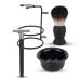 Professional Men's Beard Shaving Set - Manual Shaving Brush Stand & Holder for Safe Shaving - Buy Online on SooperMarket.com