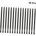 Healeved 50pcs Eye Makeup Tools Eyeliner Brush for Liner Eyeliner Applicator Makeup Eye Wands White - Buy Online on SooperMarket.com