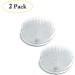 2Pcs Clear Plastic Ikebana Kenzan Floral Frogs - 70mm2.76 - Flower Arrangement Pin Holder with Suction Cups - Buy Online on SooperMarket.com