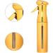 Sprayer Bottle Water Salon Hairdressing Sprayer Hair Spray Bottle Barber Fine Mist Sprayer Empty Bottle for Hair Styling Golden Hair Spray Bottle - Buy Online on SooperMarket.com