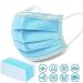 Buy Disposable 3-Layer Breathable Ear-Loop Face Masks - Made in USA Latex Free Adjustable Nose Stripe - Box of 50 | International Shipping Available - Buy Online on SooperMarket.com