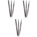 FOYTOKI 3pcs 2 1 Eyebrow Brush Eyebrow Makeup Waterproof Eyebrow Pen Brow Pencil Microblading Pen Stand - Buy Online on SooperMarket.com
