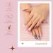 Maykawe Gel Nail Polish Set with 48W Nail Lamp - 6 Nude, Gray, Pink, Purple Colors - Base Top Coat, Manicure Tools - Shellac Nail Art Kit for Beginners - Home Salon Starter Kit - Buy Online on SooperMarket.com