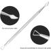 Double Ends Stainless Steel Triangle Cuticle Peeler Scraper Dead Skin Pusher Remove Gel Nail Polish Nail Art Remover Tool Practical and Popular Durability and practicality - Buy Online on SooperMarket.com