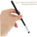 Baluue 30 Pcs Flat Eyebrow Brush Eyeliner Makeup Brush Flat Eyeliner Brush Eye Brush Artificial Fiber Black - Buy Online on SooperMarket.com