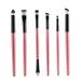 FOMIYES 6pc Set Makeup Brush Cosmetics Brush Eye Shadow Brush Portable